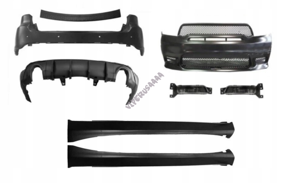 Zderzak SRT przód + tył oraz progi