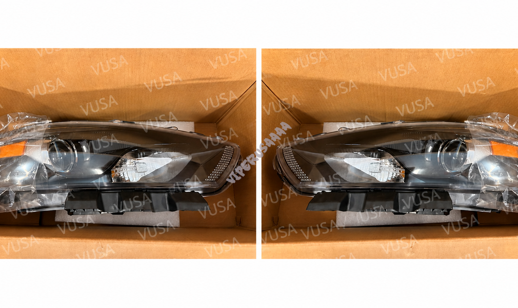 Lampa przednia Prawa+Lewa Xenon Ciemny 68292808AB 68292809AB
