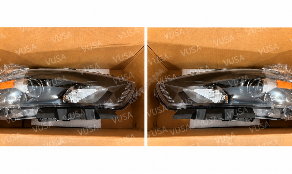Lampa przednia Prawa+Lewa Xenon Ciemny 68292808AB 68292809AB