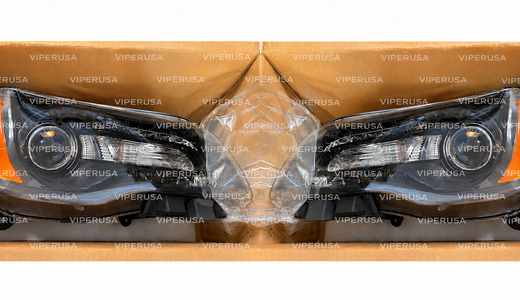 Lampa przednia lewa + prawa Xenon 68085419AG 68085418AG