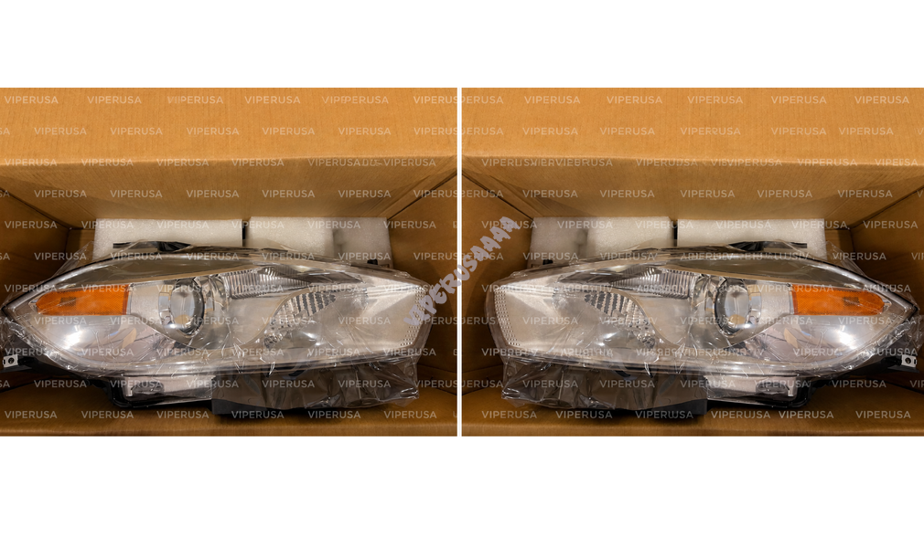 Lampa przednia Prawa+Lewa Xenon Jasny  68292806AB 68292807AB