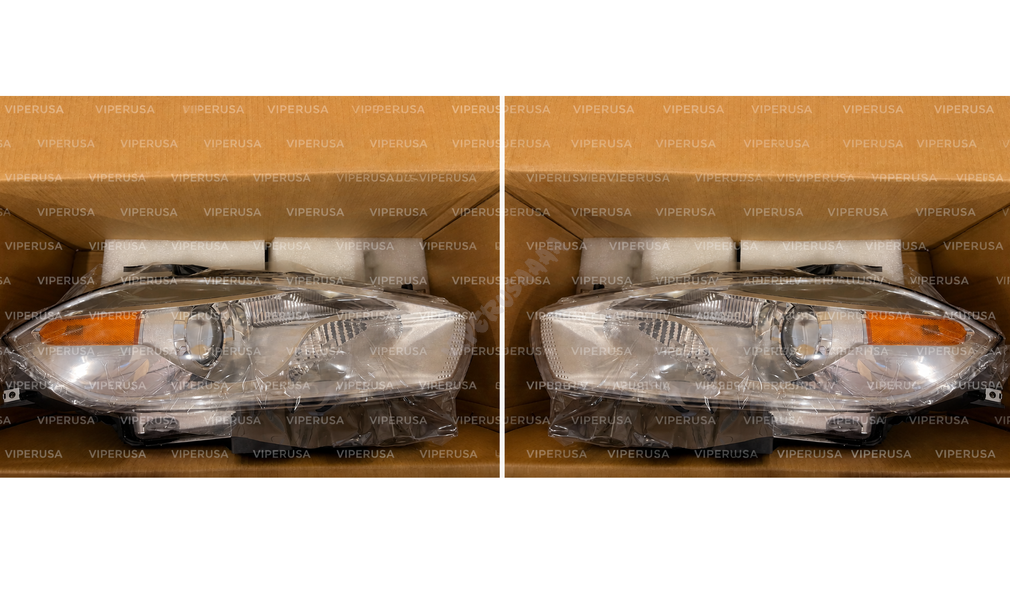 Lampa przednia Prawa+Lewa Xenon Jasny  68292806AB 68292807AB