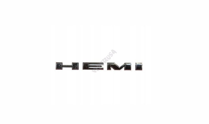 Znaczek/Emblemat HEMI czarny