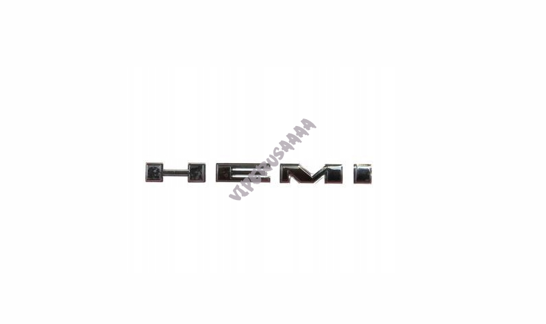 Znaczek/Emblemat HEMI czarny