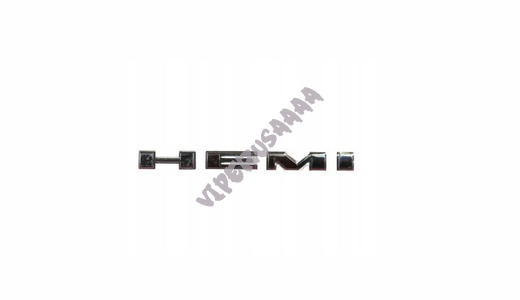 Znaczek/Emblemat HEMI czarny