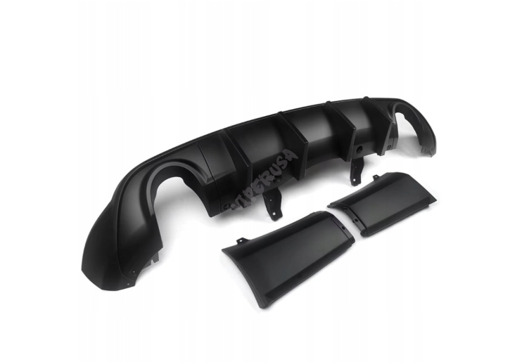 Dyfuzor zderzaka bez haka 